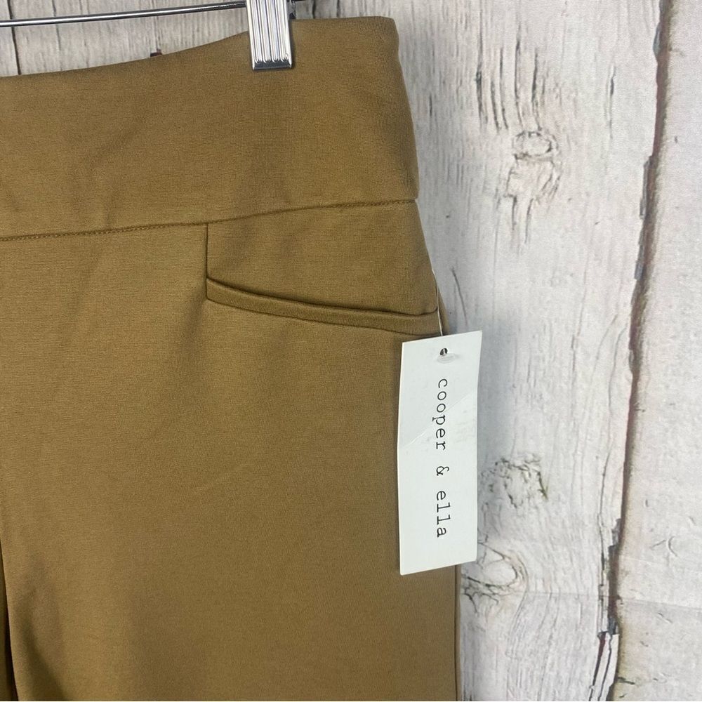 Cooper & Ella Boutique Bootcut Pullon Pants in Tiger's Eye Size M NWT  241 - Picture 7 of 9